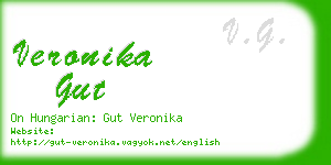 veronika gut business card